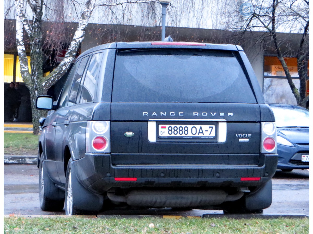 8888 OA-7, Land Rover Range Rover 3rd gen (L322), 2002–2012