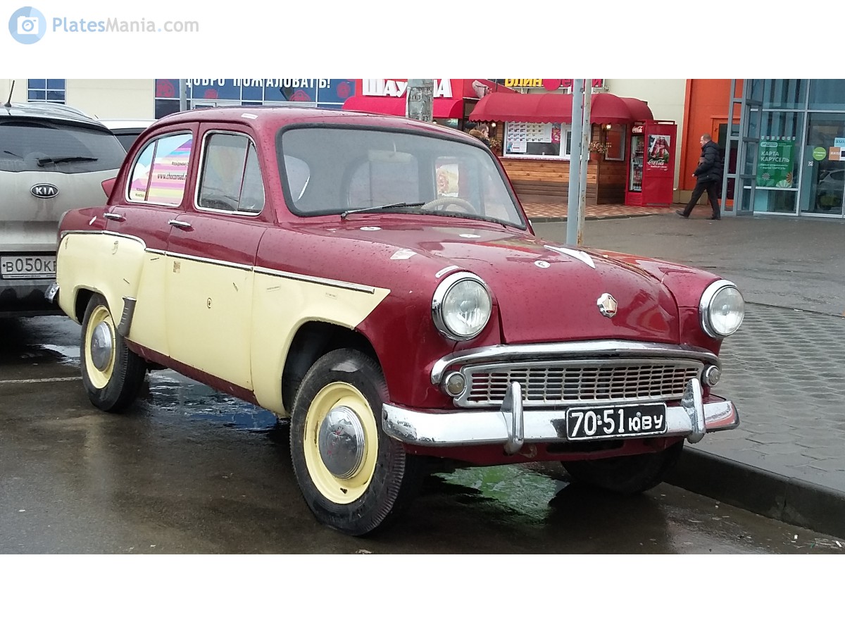 7051 ЮВУ, Moskvich (AZLK) 402/407/403 407, 1958–1962