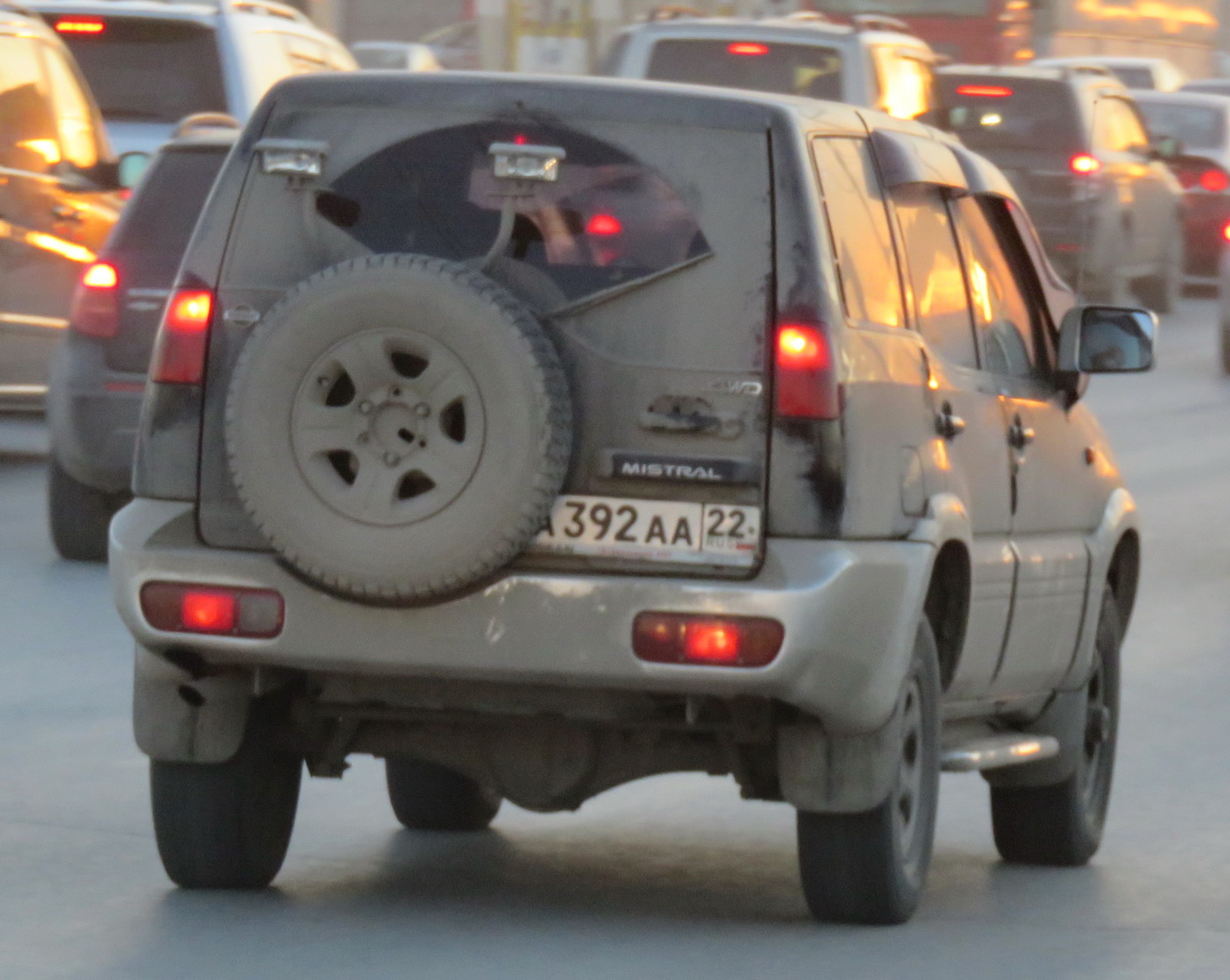 а 392 аа 22, Nissan Mistral 1st gen 5-door SUV (R20; JP-market), 1994–1998
