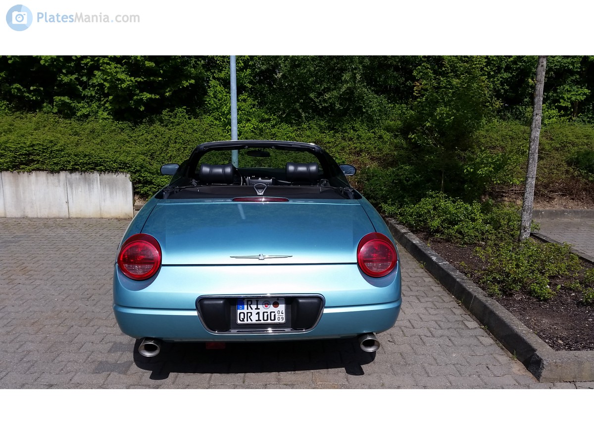 RI QR 600 (04/09), Ford Thunderbird 11th gen Convertible, 2002–2005