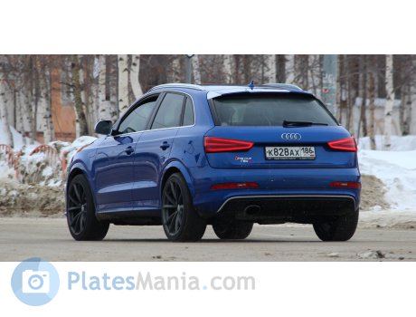 к828ах186, Audi RS Q3