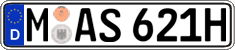 German license plate, Plates for oldtimers (type 