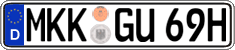 German license plate, Plates for oldtimers (type 
