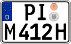 German license plate, Plates for oldtimers (type 