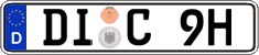 German license plate, Plates for oldtimers (type 