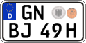 German license plate, Plates for oldtimers (type 