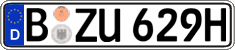 German license plate, Plates for oldtimers (type 