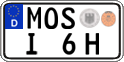 German license plate, Plates for oldtimers (type 