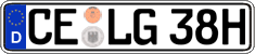 German license plate, Plates for oldtimers (type 