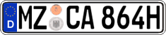 German license plate, Plates for oldtimers (type 