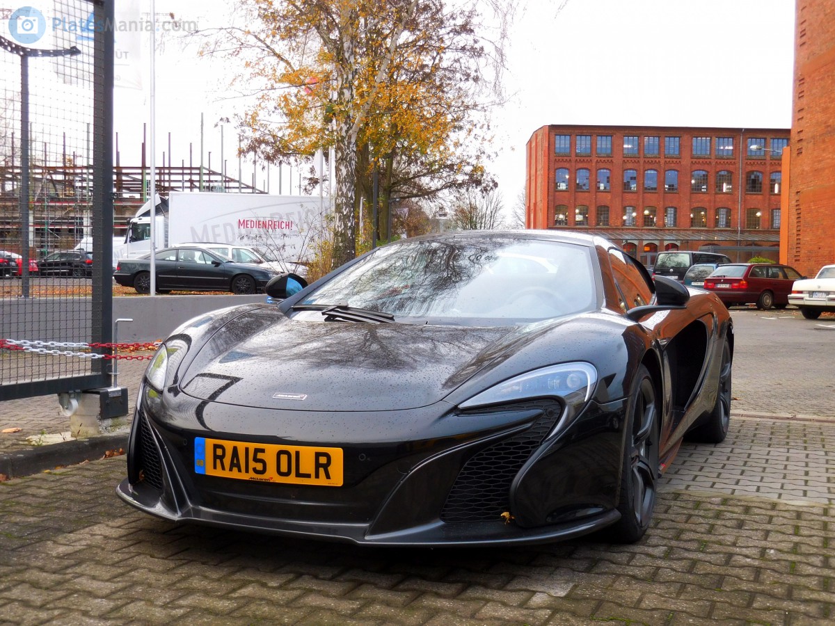 RA15OLR, McLaren 650S 650S Spider, 2014–2019