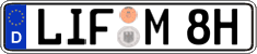 German license plate, Plates for oldtimers (type 