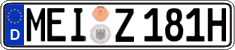 German license plate, Plates for oldtimers (type 