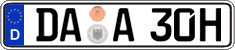 German license plate, Plates for oldtimers (type 