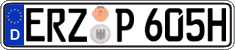 German license plate, Plates for oldtimers (type 
