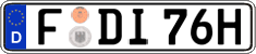 German license plate, Plates for oldtimers (type 
