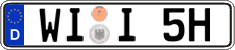German license plate, Plates for oldtimers (type 