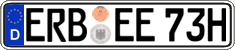 German license plate, Plates for oldtimers (type 