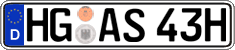 German license plate, Plates for oldtimers (type 