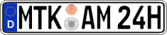German license plate, Plates for oldtimers (type 