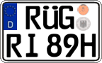 German license plate, Plates for oldtimers (type 