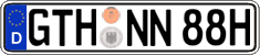 German license plate, Plates for oldtimers (type 