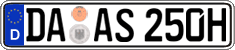 German license plate, Plates for oldtimers (type 