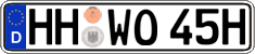 German license plate, Plates for oldtimers (type 