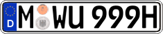 German license plate, Plates for oldtimers (type 