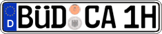 German license plate, Plates for oldtimers (type 