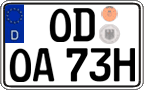 German license plate, Plates for oldtimers (type 