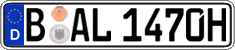 German license plate, Plates for oldtimers (type 