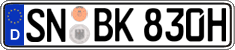 German license plate, Plates for oldtimers (type 