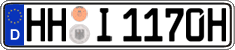 German license plate, Plates for oldtimers (type 