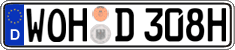 German license plate, Plates for oldtimers (type 