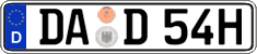 German license plate, Plates for oldtimers (type 