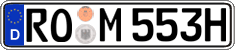 German license plate, Plates for oldtimers (type 