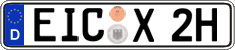 German license plate, Plates for oldtimers (type 