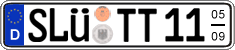 German license plate, Seasonal plates