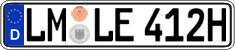German license plate, Plates for oldtimers (type 