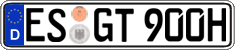 German license plate, Plates for oldtimers (type 