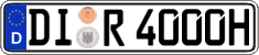 German license plate, Plates for oldtimers (type 