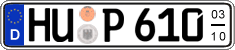 German license plate, Seasonal plates
