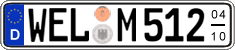 German license plate, Seasonal plates