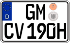 German license plate, Plates for oldtimers (type 
