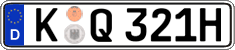 German license plate, Plates for oldtimers (type 