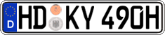 German license plate, Plates for oldtimers (type 