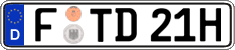 German license plate, Plates for oldtimers (type 