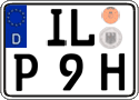 German license plate, Plates for oldtimers (type 