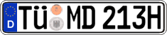 German license plate, Plates for oldtimers (type 